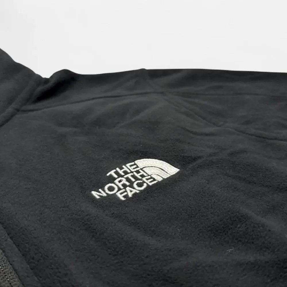 The North Face Polartec 1/4 Zip Fleece Pullover Black Men’s Small NF0A7ZXV